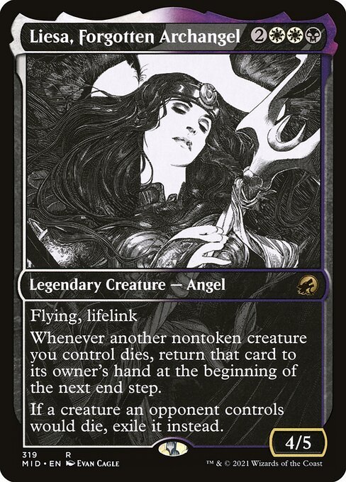 Liesa, Forgotten Archangel card from MID #319
