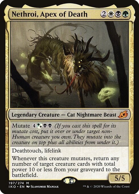 Nethroi, Apex of Death card from IKO #197