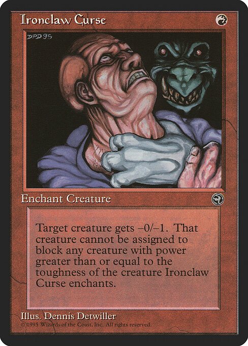 Ironclaw Curse card from HML #product-4512
