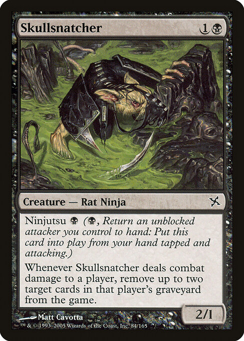 Skullsnatcher card from BOK #84