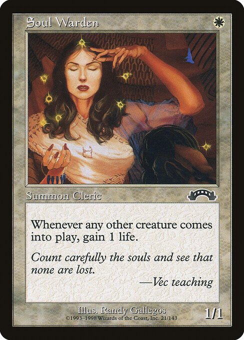 Soul Warden card from EXO #21