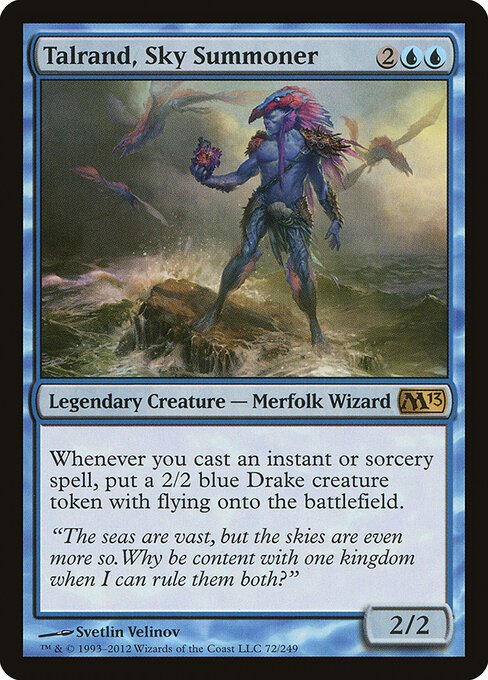 Talrand, Sky Summoner card from M13 #72