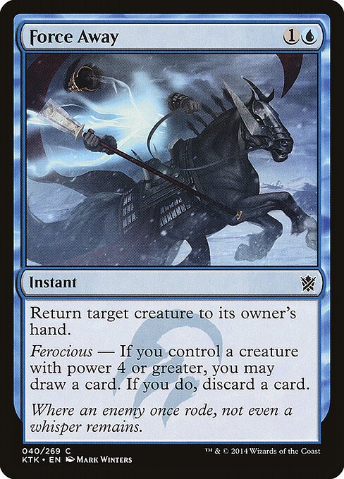 Force Away card from KTK #40