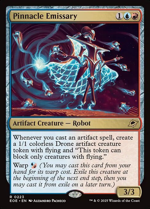 Pinnacle Emissary card from EOE #223