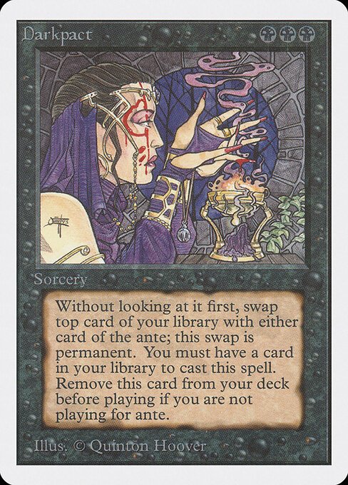 Darkpact card from 2ED #product-9028