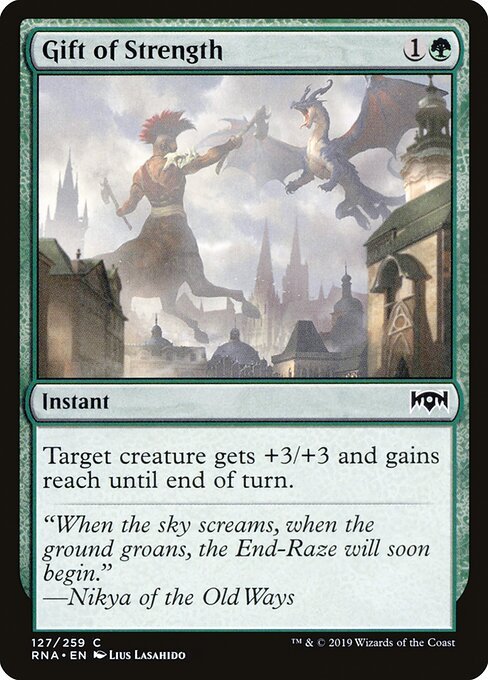 Gift of Strength card from RNA #127