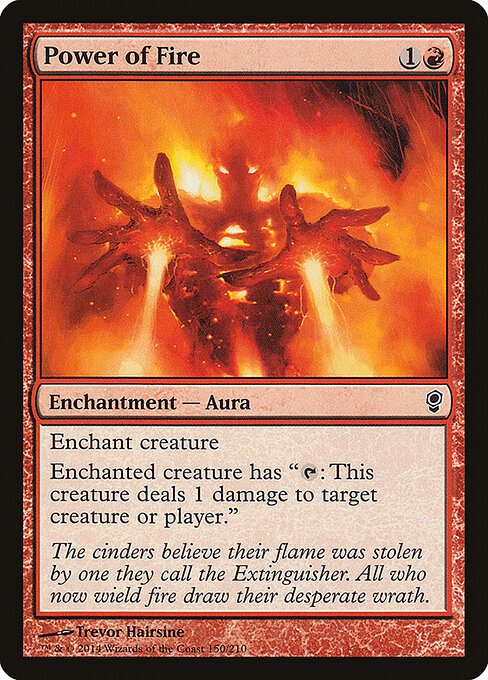 Power of Fire card from CNS #150