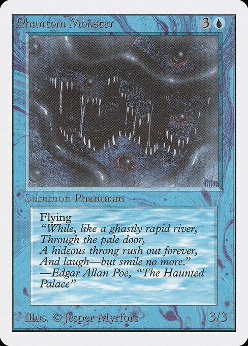 Phantom Monster card from 2ED #product-9163