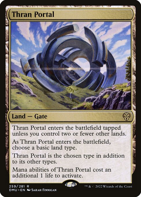 Thran Portal card from DMU #259