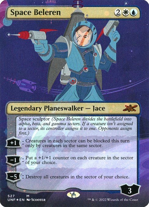 Space Beleren card from UNF #527