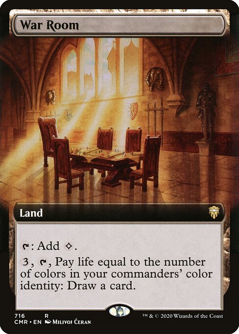 War Room card from CMR #716