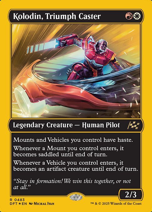 Kolodin, Triumph Caster card from DFT #483