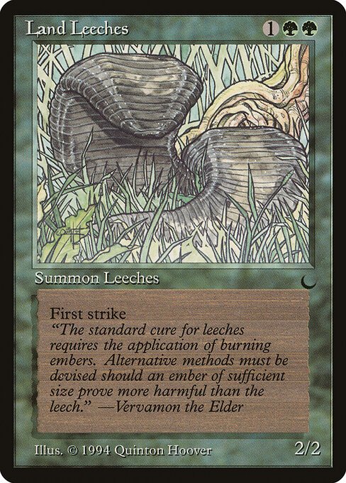 Land Leeches card from DRK #product-3536