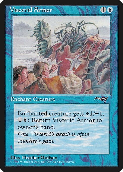 Viscerid Armor card from ALL #61