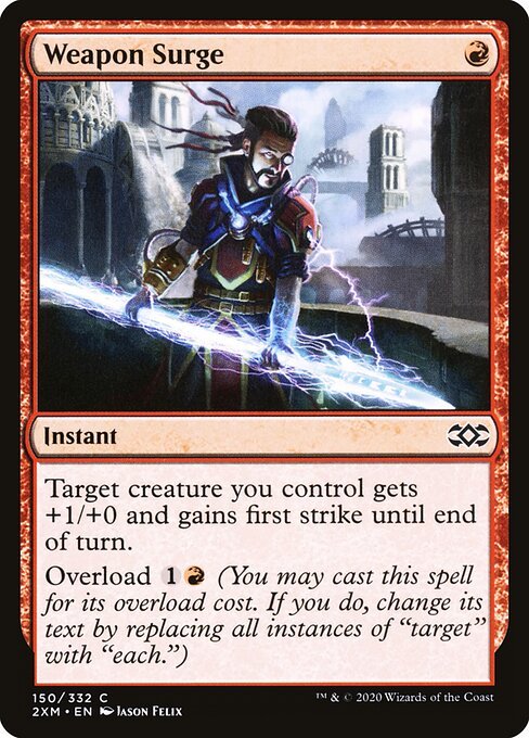 Weapon Surge card from 2XM #150