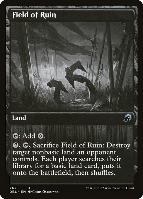 Field of Ruin card from DBL #262