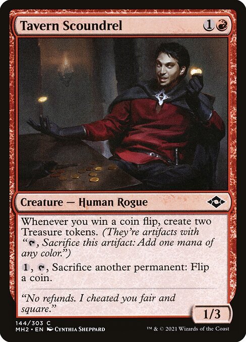 Tavern Scoundrel card from MH2 #144