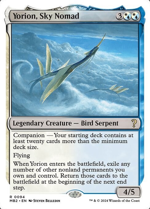 Yorion, Sky Nomad card from MB2 #94