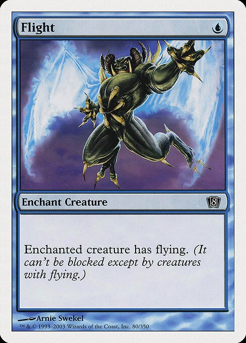 Flight card from 8ED #80