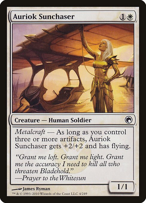 Auriok Sunchaser card from SOM #4