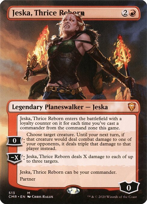 Jeska, Thrice Reborn card from CMR #513