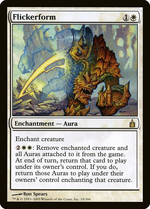Flickerform card from RAV #18