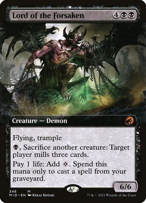 Lord of the Forsaken card from MID #346