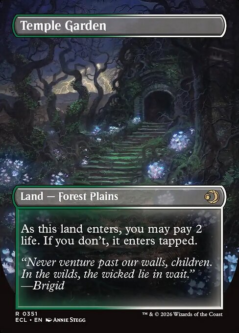 Temple Garden card from ECL #351