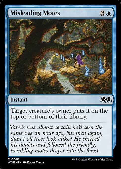 Misleading Motes card from WOE #61