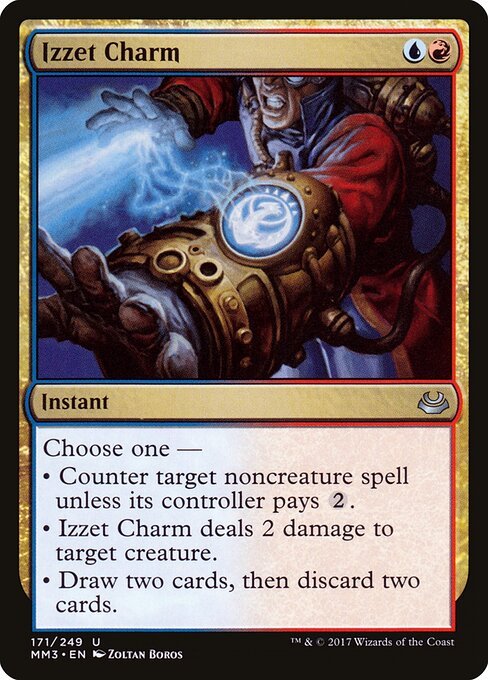Izzet Charm card from MM3 #171