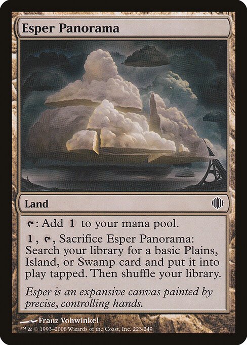 Esper Panorama card from ALA #223