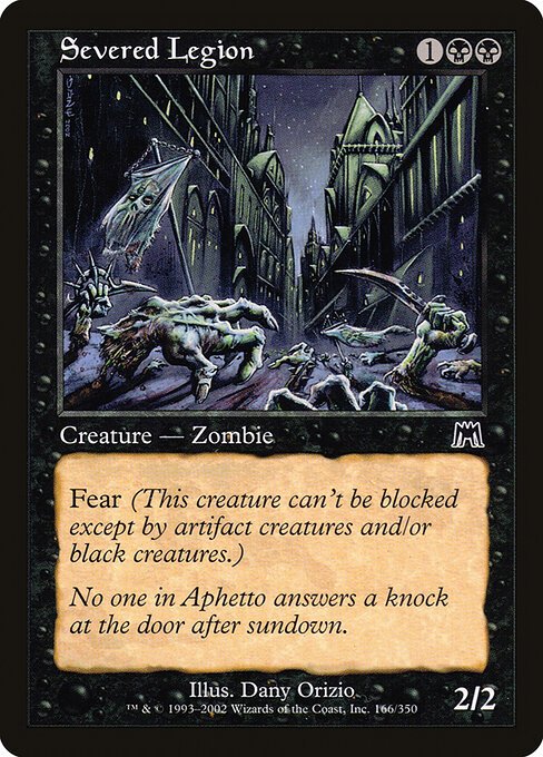 Severed Legion card from ONS #166