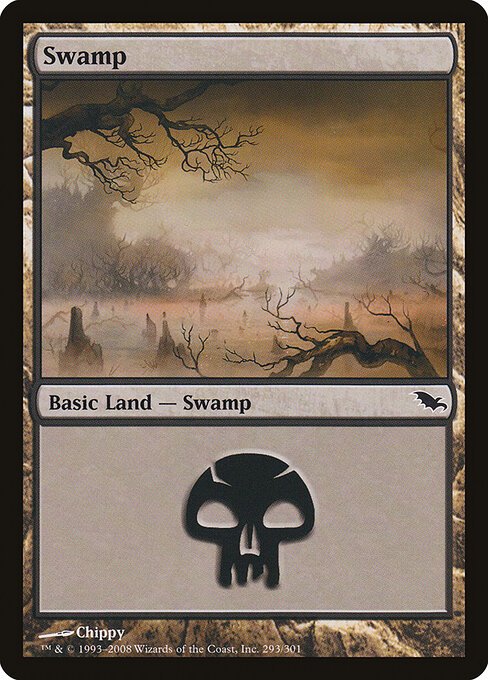 Swamp (293) card from SHM #293