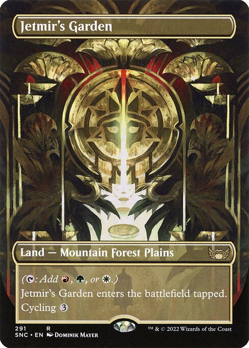 Jetmir's Garden card from SNC #291
