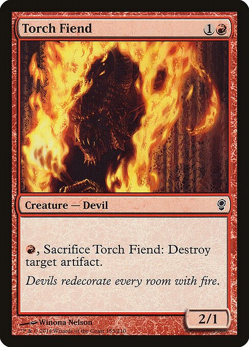 Torch Fiend card from CNS #153