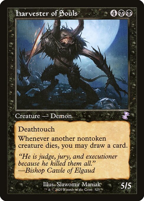 Harvester of Souls card from TSR #325