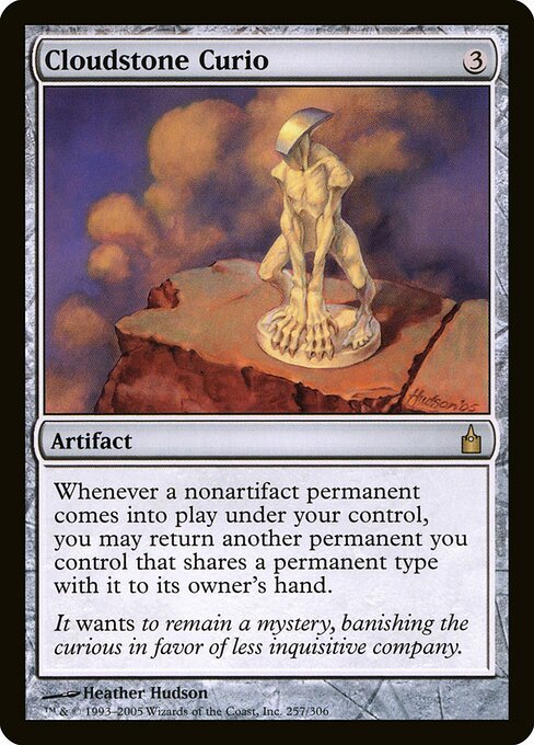 Cloudstone Curio card from RAV #257