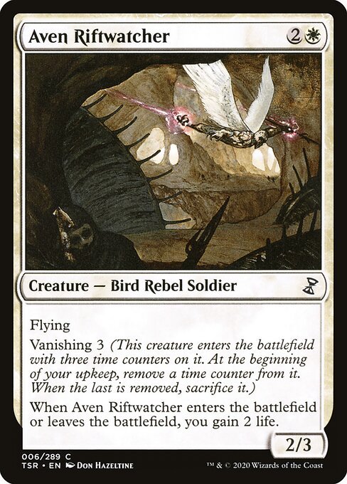 Aven Riftwatcher card from TSR #6