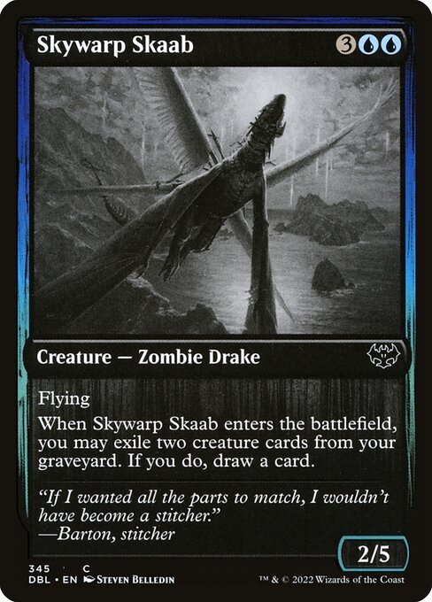 Skywarp Skaab card from DBL #345