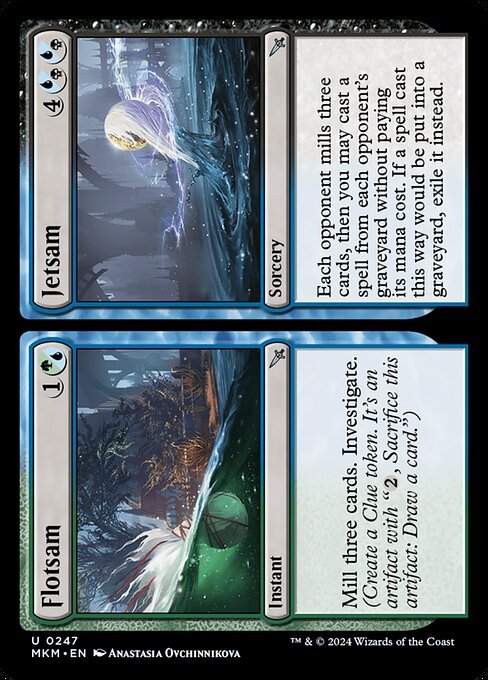 Flotsam // Jetsam card from MKM #247