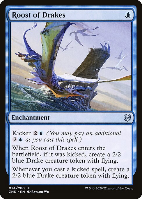 Roost of Drakes card from ZNR #74