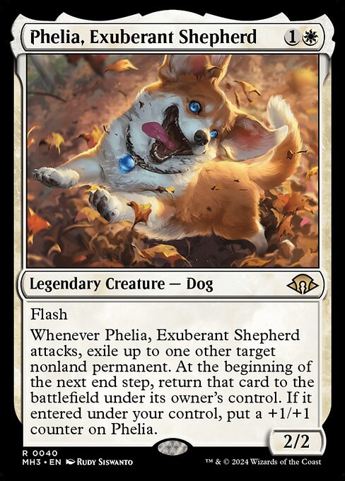 Phelia, Exuberant Shepherd card from MH3 #40