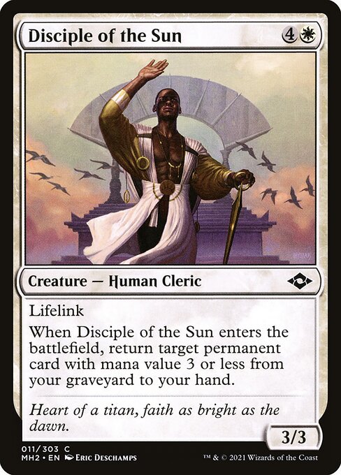 Disciple of the Sun card from MH2 #11