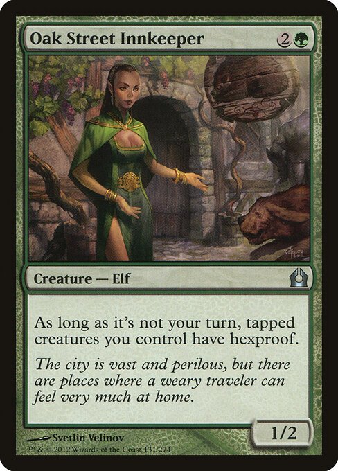 Oak Street Innkeeper card from RTR #131