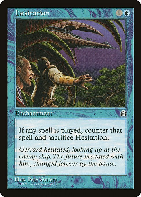 Hesitation card from STH #product-5356