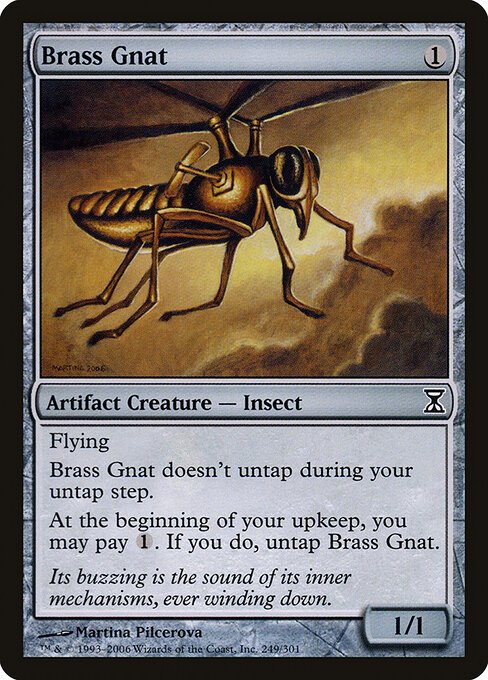 Brass Gnat card from TSP #249