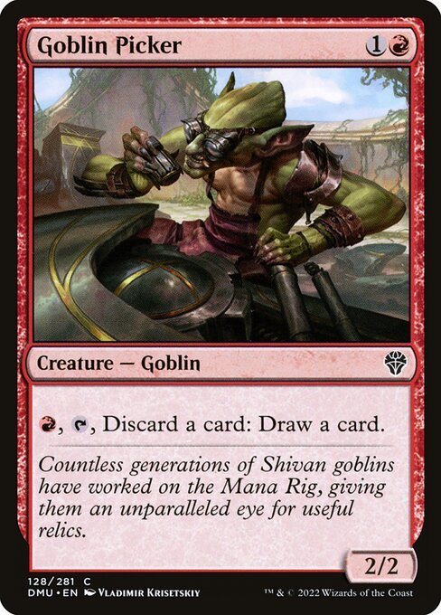 Goblin Picker card from DMU #128