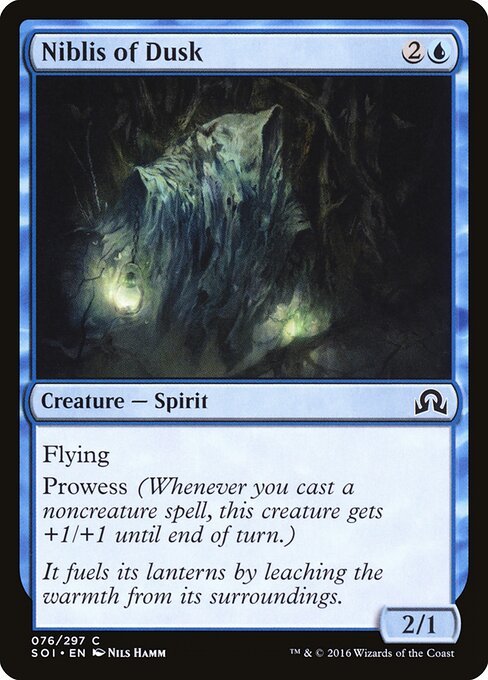 Niblis of Dusk card from SOI #76