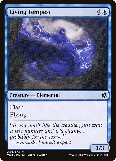 Living Tempest card from ZNR #65