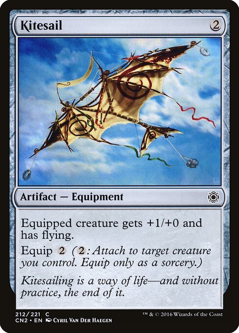 Kitesail card from CN2 #212